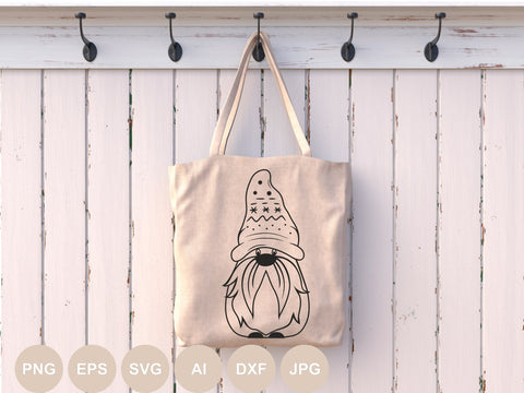 Christmas Gnome Svg, Gnome Cut file, Christmas Svg Ornament, Christmas Shirt Svg Designs, Clipart, Merry Christmas, Holiday, Funny Gnome Png SVG BogeliaVector 