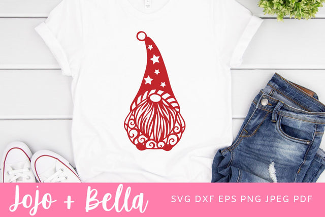 Christmas Gnome Svg, Red Gnome Svg, Gnome Svg, Cute Gnome Svg, Svg Files For Cricut, Sublimation Designs SVG Jojo&Bella 