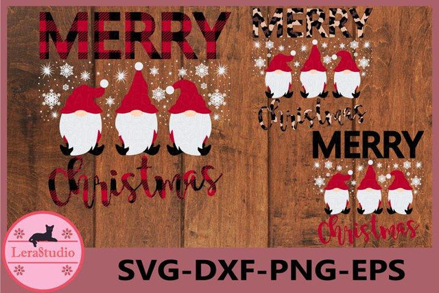 Christmas Gnome Svg SVG Lerastudio 