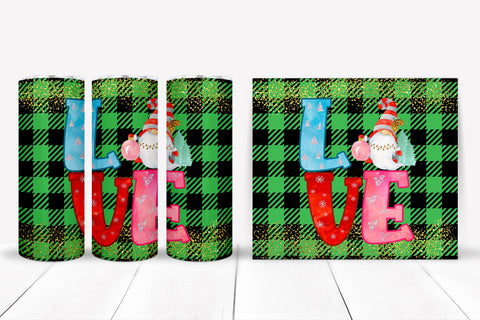 Christmas Gnome Tumbler Sublimation I 20 Oz Tumbler Holidays Sublimation Happy Printables Club 