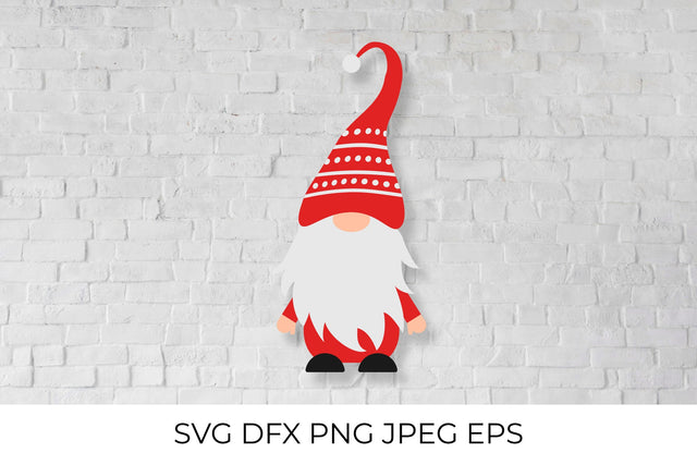 Christmas gnome. Valentines gnome. Cute Nordic character SVG LaBelezoka 
