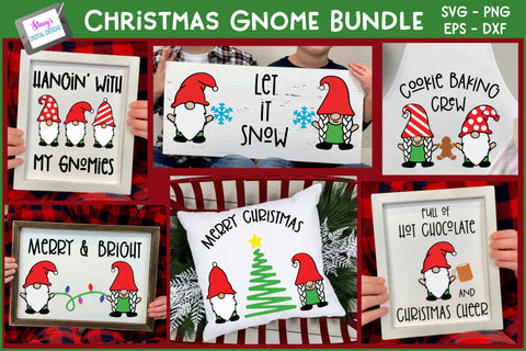 Christmas Gnomes Bundle | Christmas SVG SVG Stacy's Digital Designs 