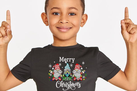 Christmas Gnomes embroidery design, 3 sizes. Embroidery/Applique DESIGNS ArtEMByNatalia 