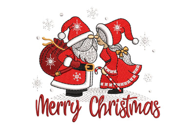 Christmas Gnomes embroidery design, 4 sizes. Embroidery/Applique DESIGNS ArtEMByNatalia 