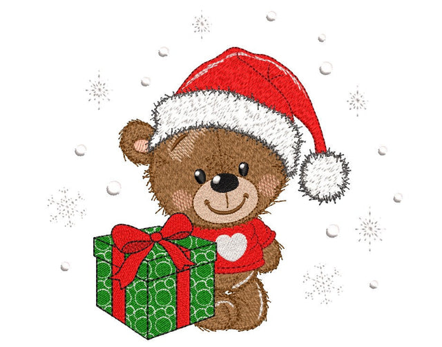 Christmas Gnomes Embroidery Design, 5 sizes, Instant Download Embroidery/Applique DESIGNS Nino Nadaraia 