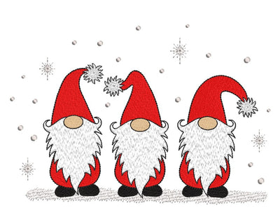 Christmas Gnomes Embroidery Design Embroidery/Applique DESIGNS Nino Nadaraia 
