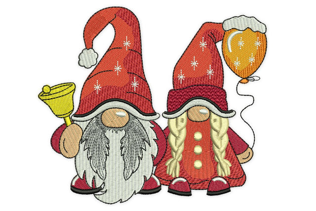 Christmas Gnomes Embroidery Design, Gnomes Machine Embroidery Design, Holiday Embroidery Designs Embroidery/Applique DESIGNS NextEmbroidery 