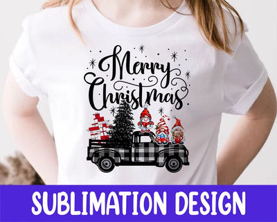 Christmas Gnomes Sublimation Design Merry Christmas Png Digital Download Sublimation iStyleDesign 