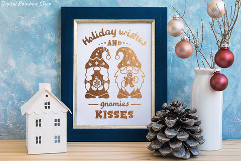 Christmas gnomes svg bundle, Gnome bundle, Gnome family svg SVG Digital Rainbow Shop 