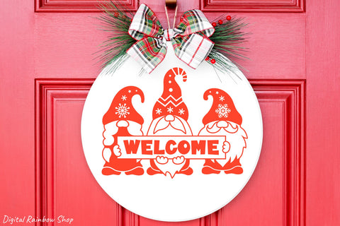 Christmas gnomes svg bundle, Gnome bundle, Gnome family svg SVG Digital Rainbow Shop 