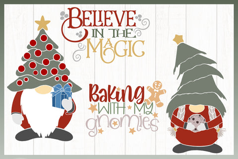 Christmas Gnomes SVG Bundle | Quote Bundle | 16 SVG designs SVG Harbor Grace Designs 
