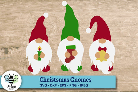 Christmas Gnomes SVG | Christmas SVG | Holiday Gnomes SVG B Renee Design 
