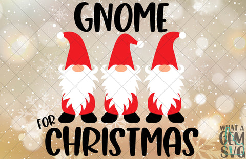 Christmas Gnomes SVG | Gnome SVG | Gnomes SVG | Gnome for Christmas svg | Gnome for the Holidays svg | Christmas svg | Gnome Door Hanger svg SVG What A Gem SVG 