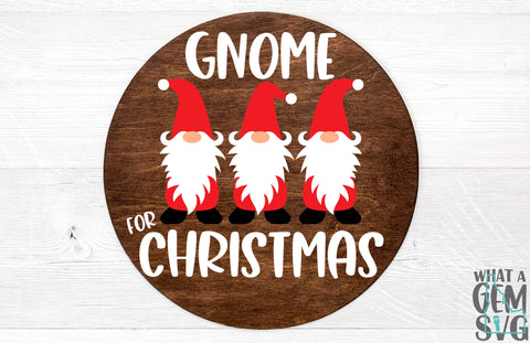 Christmas Gnomes SVG | Gnome SVG | Gnomes SVG | Gnome for Christmas svg | Gnome for the Holidays svg | Christmas svg | Gnome Door Hanger svg SVG What A Gem SVG 