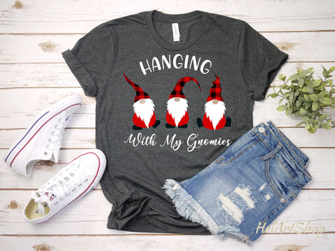 Christmas Gnomes svg, Hanging with my gnomies svg SVG _HelArtShop_ 