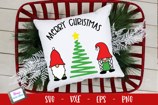 Christmas Gnomes SVG - Merry Christmas SVG SVG Stacy's Digital Designs 