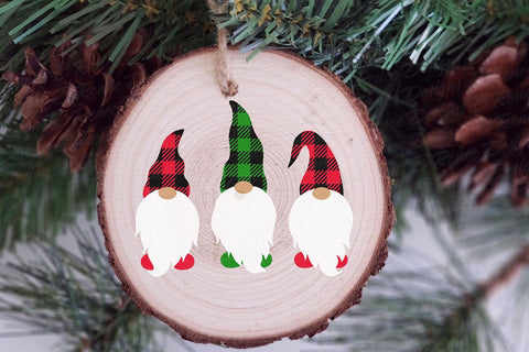Christmas Gnomes SVG | Santa Gnomes SVG B Renee Design 