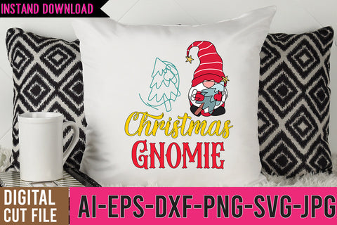 Christmas Gnomie SVG Cut File,Christmas Gnomie SVG Design , Gnome SVG Bundle SVG BlackCatsMedia 