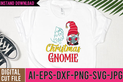 Christmas Gnomie SVG Cut File,Christmas Gnomie SVG Design , Gnome SVG Bundle SVG BlackCatsMedia 