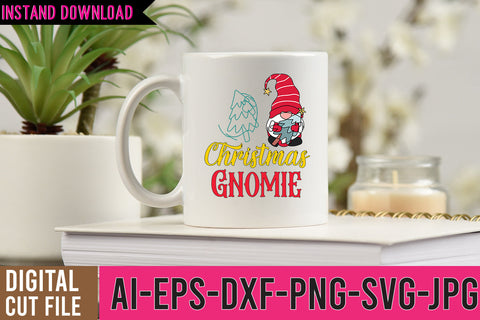 Christmas Gnomie SVG Cut File,Christmas Gnomie SVG Design , Gnome SVG Bundle SVG BlackCatsMedia 