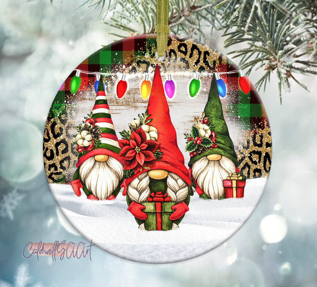 Christmas Gnomies Ornament Png Sublimation Design, Merry Christmas Png, Christmas Gnomies Ornament Png, Ornament Png, Digital Download Sublimation CaldwellArt 