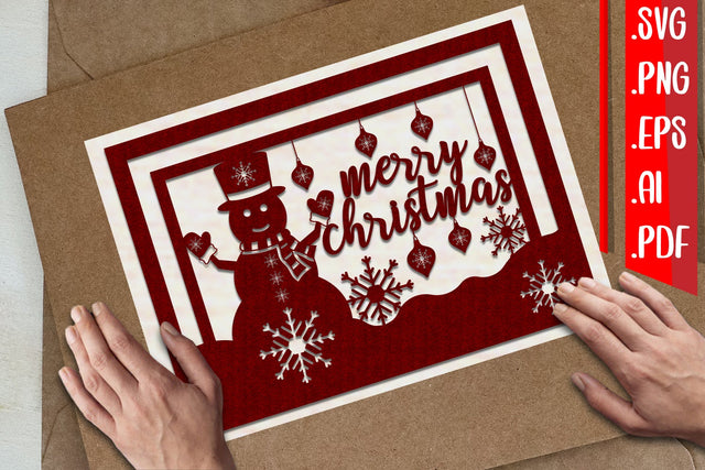 Christmas Greeting cards 7 svg eps ai png pdf SVG zafrans studio 