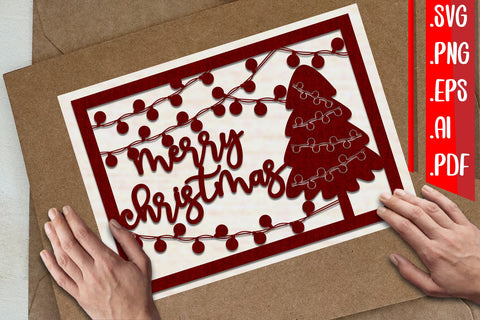 Christmas Greeting cards BUNDLE svg eps ai png pdf SVG zafrans studio 