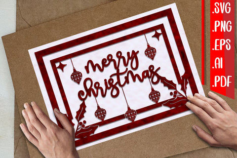 Christmas Greeting cards BUNDLE svg eps ai png pdf SVG zafrans studio 