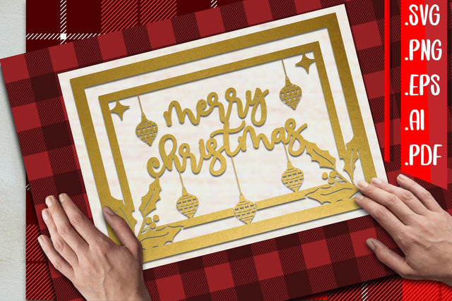 Christmas Greeting cards svg eps ai png pdf SVG zafrans studio 