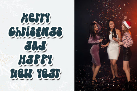 Christmas Groovy Font Afandi Studio 