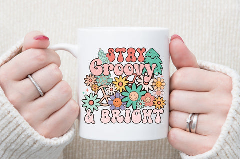 Christmas Groovy PNG Sublimation Sublimation designartist 