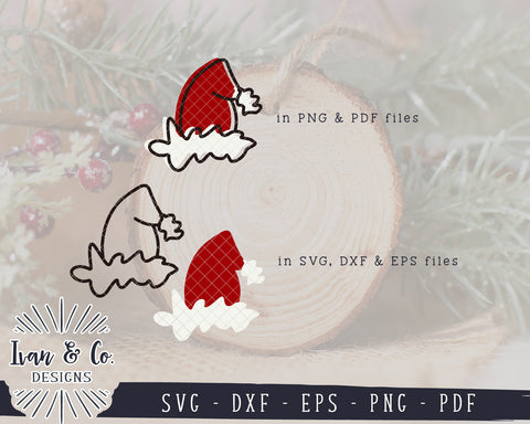 Christmas Hat SVG Files | Farmhouse Christmas Svg | Funny Christmas Svg | Commercial Use | Digital Cut Files (1217408907) SVG Ivan & Co. Designs 