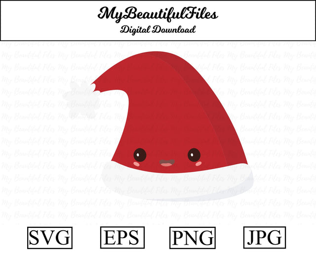 Christmas Hat SVG MyBeautifulFiles 