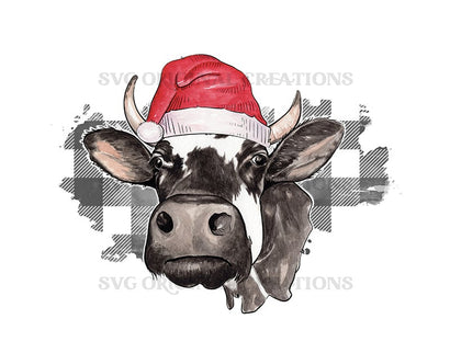 Christmas heifer Sublimation designs PNG Print Sublimation SVGoriginalcreations 