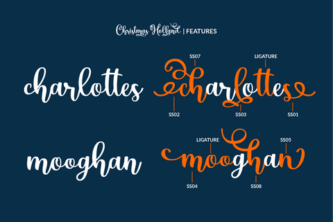 Christmas Holland Font ahweproject 