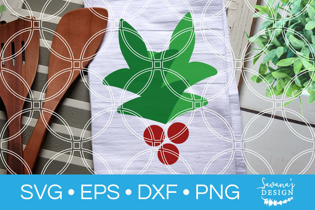 Christmas Holly SVG SVG SavanasDesign 