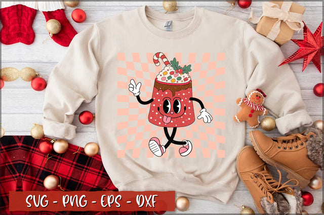 Christmas hot cocoa Retro SVG SVG Shetara Begum 