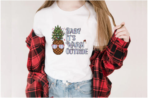 Christmas in July Baby It's Warm Outside Sublimation Sublimation Jagonath Roy 