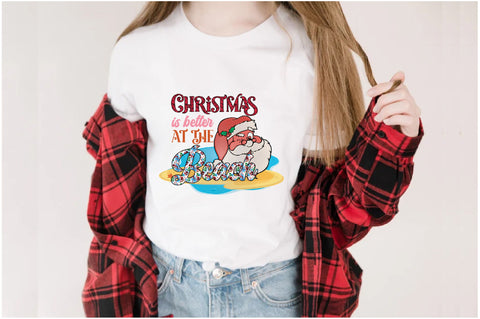 Christmas in July Better at the Beach Sublimation Sublimation Jagonath Roy 
