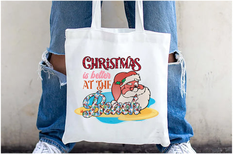 Christmas in July Better at the Beach Sublimation Sublimation Jagonath Roy 