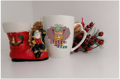 Christmas in July Dabbing Pineapple Sublimation Sublimation Jagonath Roy 