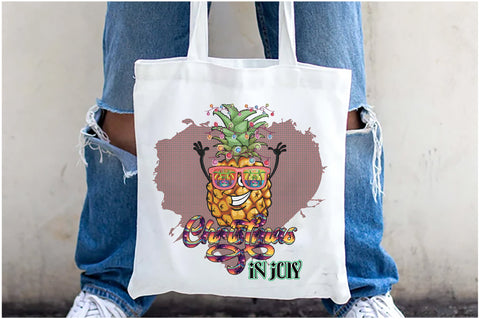 Christmas in July Dabbing Pineapple Sublimation Sublimation Jagonath Roy 