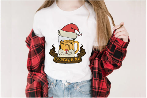 Christmas in July Drink Beer Sublimation Sublimation Jagonath Roy 