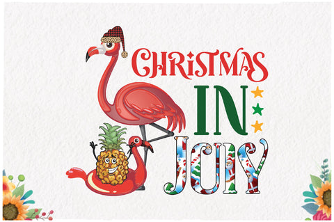 Christmas in July Flamingo Summer Lover Sublimation Sublimation Jagonath Roy 