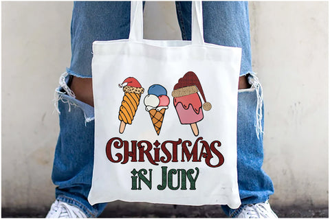 Christmas in July Funny Ice Cream Sublimation Sublimation Jagonath Roy 