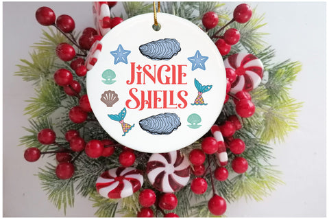 Christmas in July Jingle Shells Sublimation Sublimation Jagonath Roy 