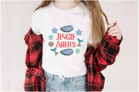 Christmas in July Jingle Shells Sublimation Sublimation Jagonath Roy 