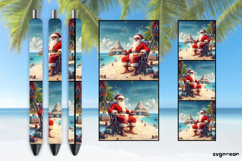 Christmas in July Pen Sublimation Sublimation SvgOcean 