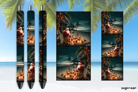 Christmas in July Pen Sublimation Sublimation SvgOcean 