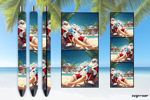 Christmas in July Pen Sublimation Sublimation SvgOcean 